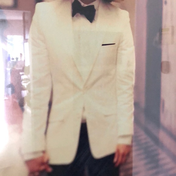 vintage white blazer